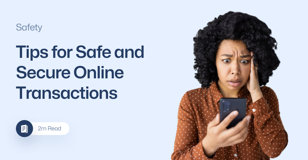 5 Tips for Safe and Secure Online Transactions