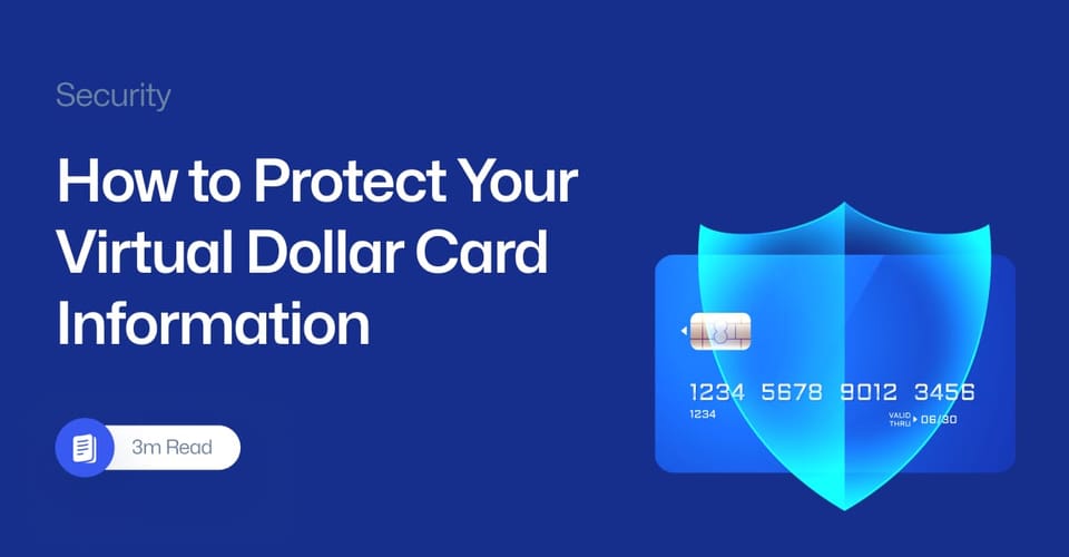 7 Ways to Protect Your Virtual Dollar Card